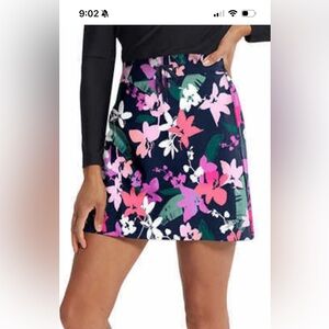 NWT-Speedo Floral Women's Skort - Multicolor Sz XL